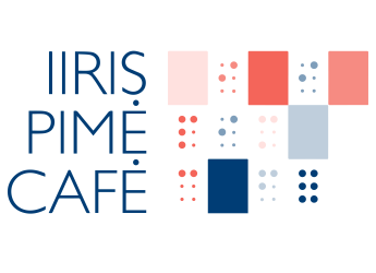 Iiris Pimé Café -tunnus.
